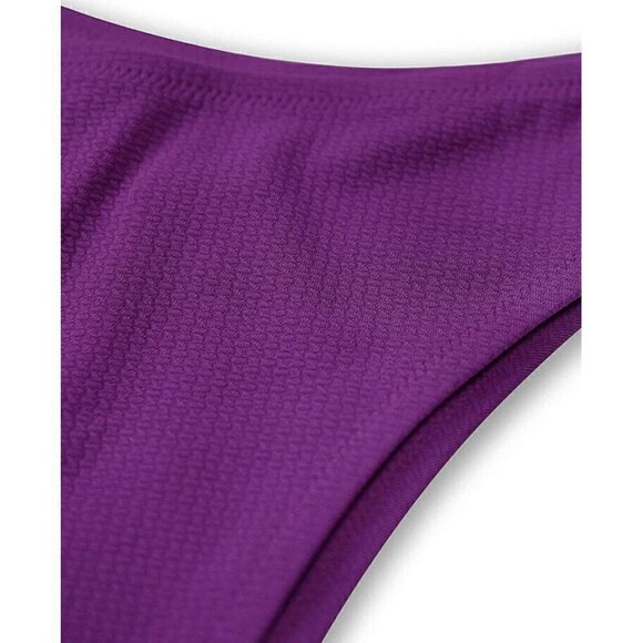 Cupshe Womens Square Ring Tank Pink Bikini‎ Swimsuit  Adjustable Straps  Medium - Picture 6 of 7